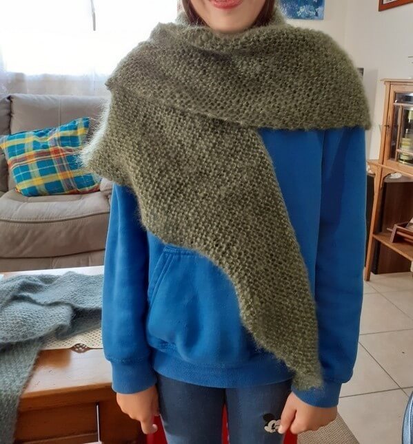 Echarpe mohair